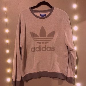 Grey Adidas Crewneck